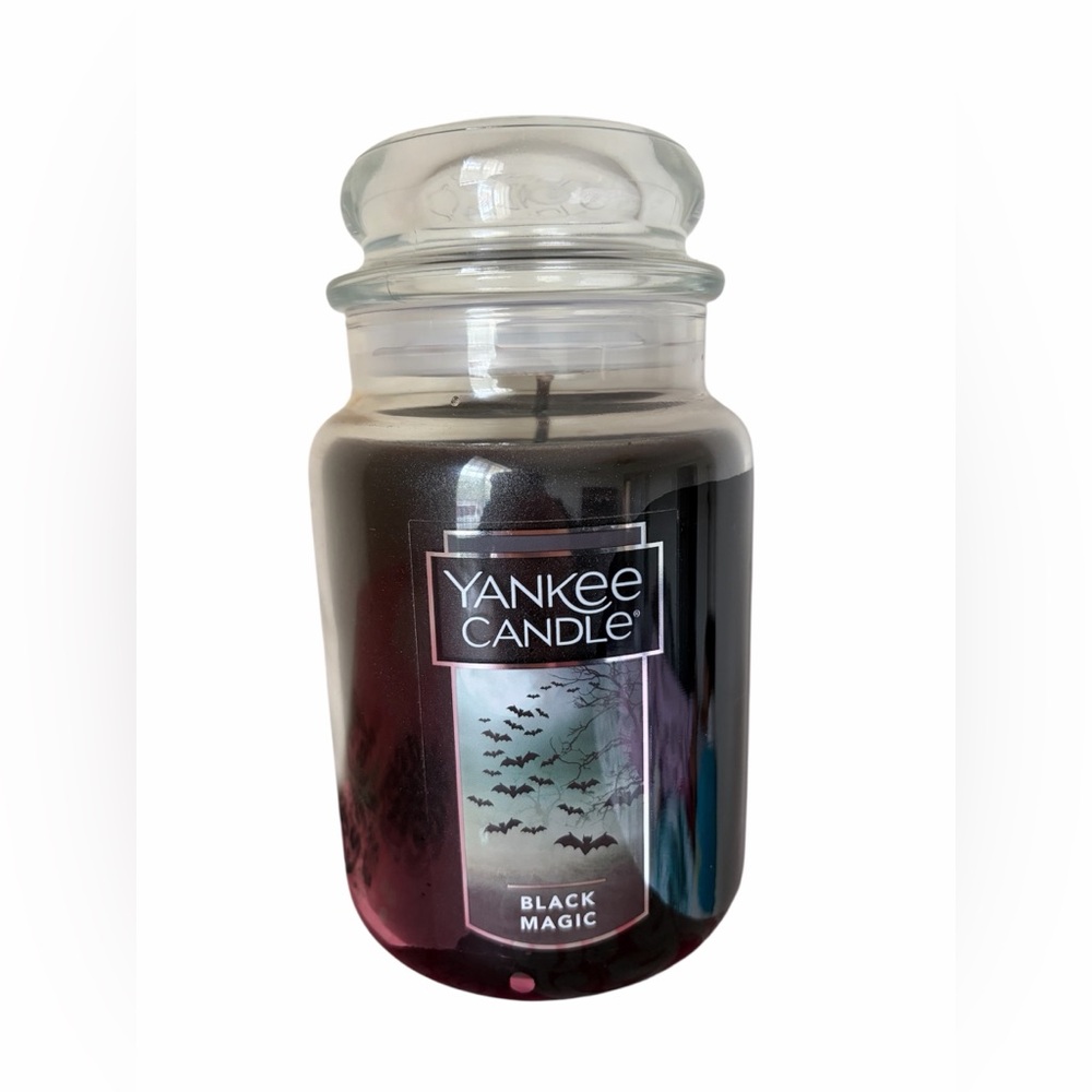 NWT Yankee Candle Black Magic Large Jar Candle - Black